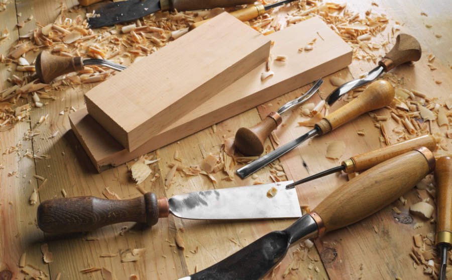 wood carving