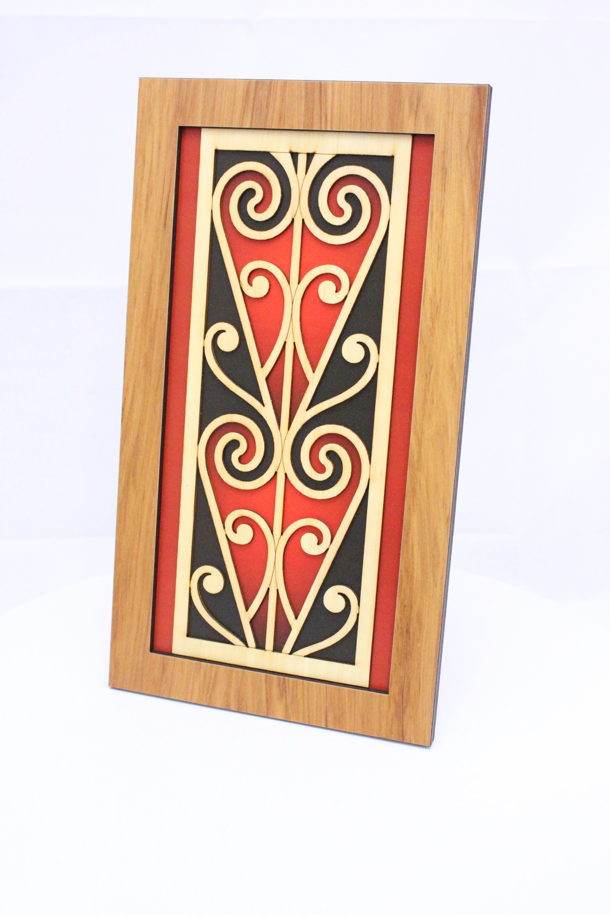 Wall Art Coloured Scroll
