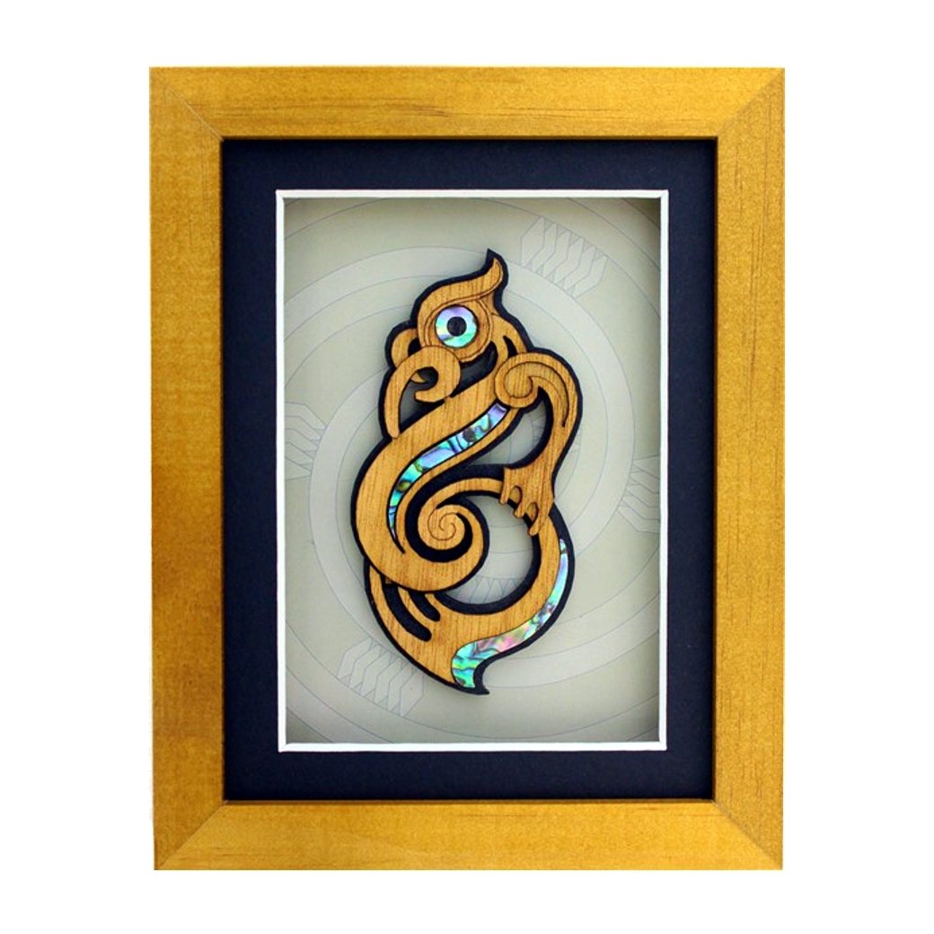 Small Framed Manaia